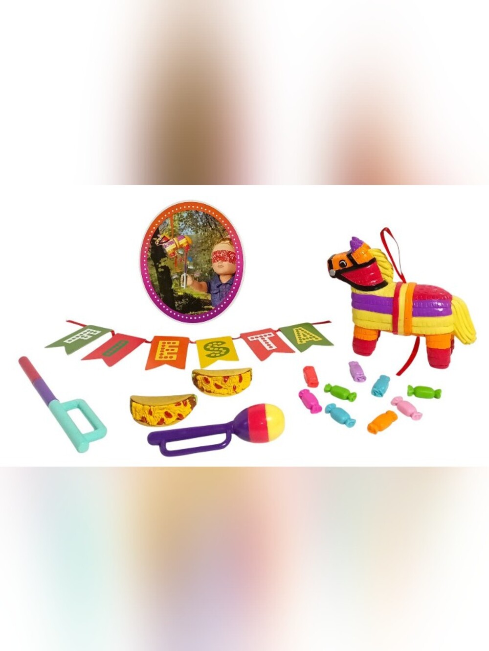 My Life As 18” Doll Fiesta Party Playset Piñata & Accessories RARE *Incomplete*